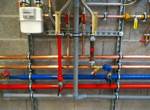 Pipes in different colors