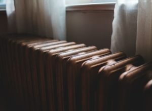 Old type of radiator.
